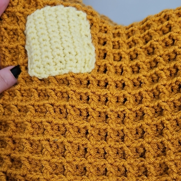 Handcrafted Waffel Crochet Bag - Picture 5 of 5